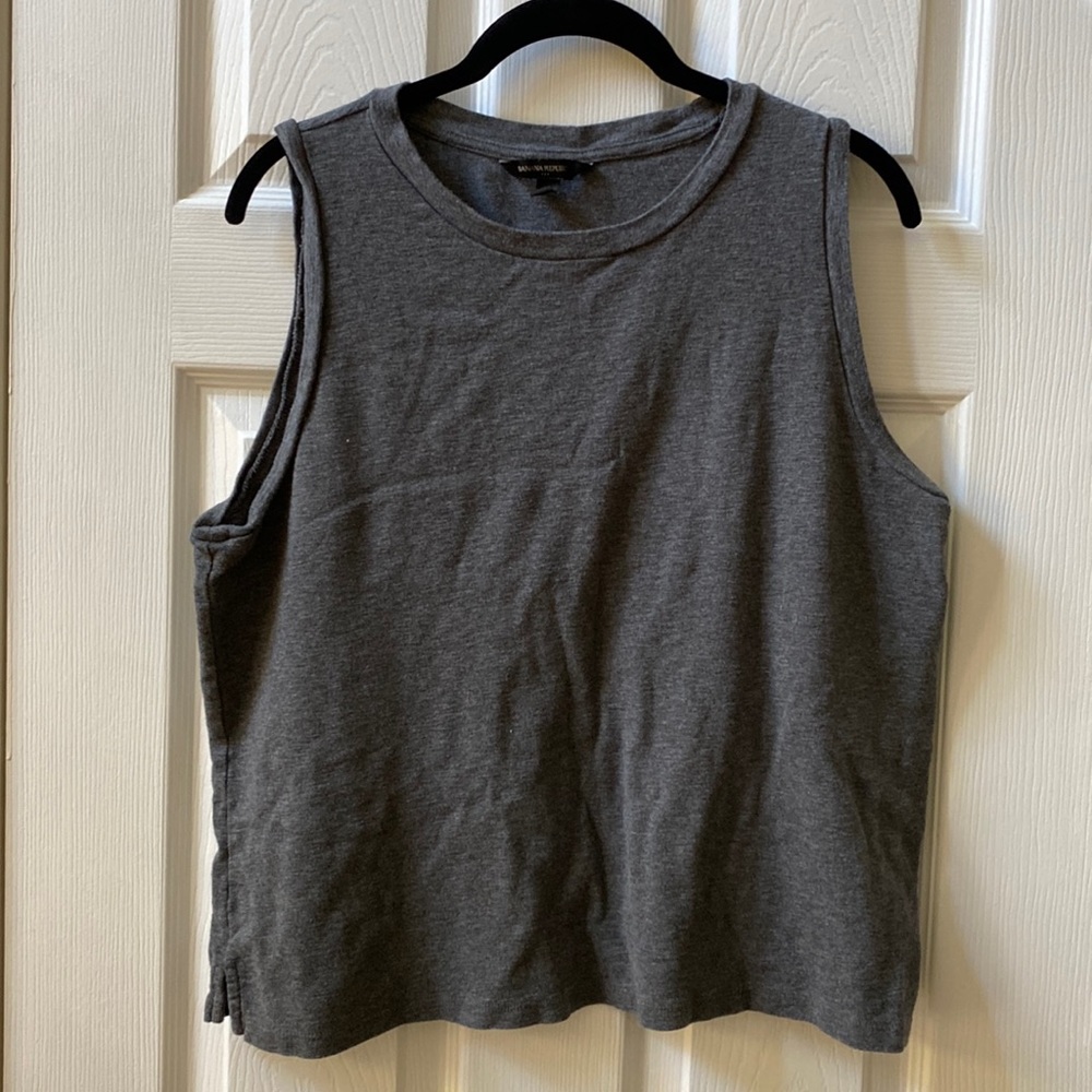 Banana Republic Grey Tank Top